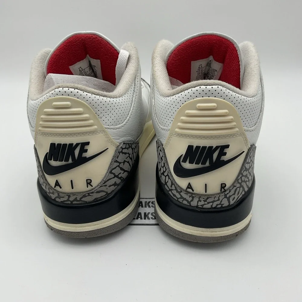 Size 8.5 - Jordan 3 Retro Mid White Cement Reimagined (DN3707-100)‎